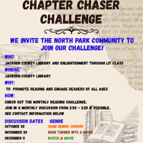 Chapter Chaser Challenger Poster